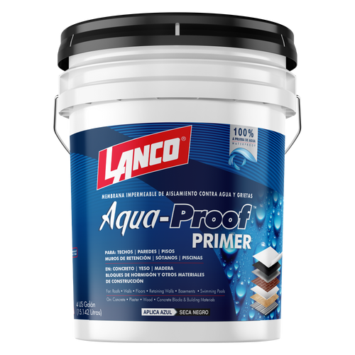 Lanco Membrana Impermeabilizante Aqua Proof (Negro) Lanco Membrana Impermeabilizante Aqua Proof (Negro)