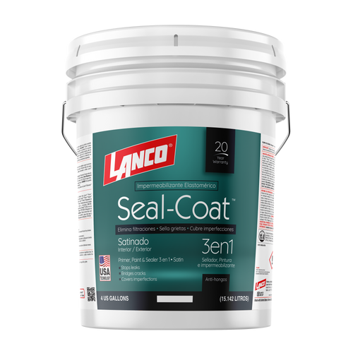 Lanco Esmalte al Agua Seal Coat - (Disponible en Múltiples Colores) Lanco Esmalte al Agua Seal Coat - (Disponible en Múltiples Colores)