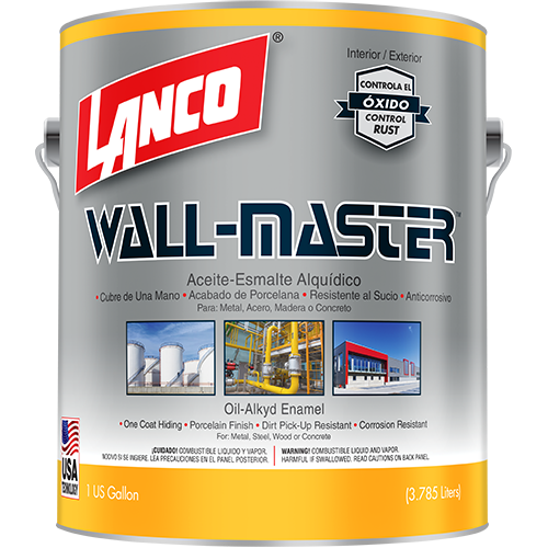Lanco Esmalte Sintético Wall Master (Disponible en Múltiples Colores)
