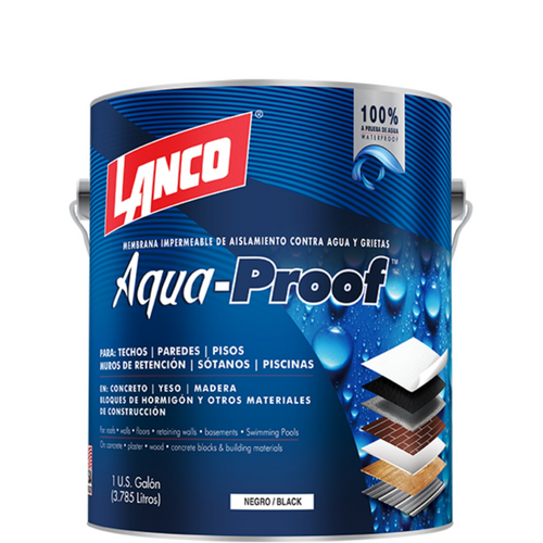 Lanco Membrana Impermeabilizante Aqua Proof (Negro)