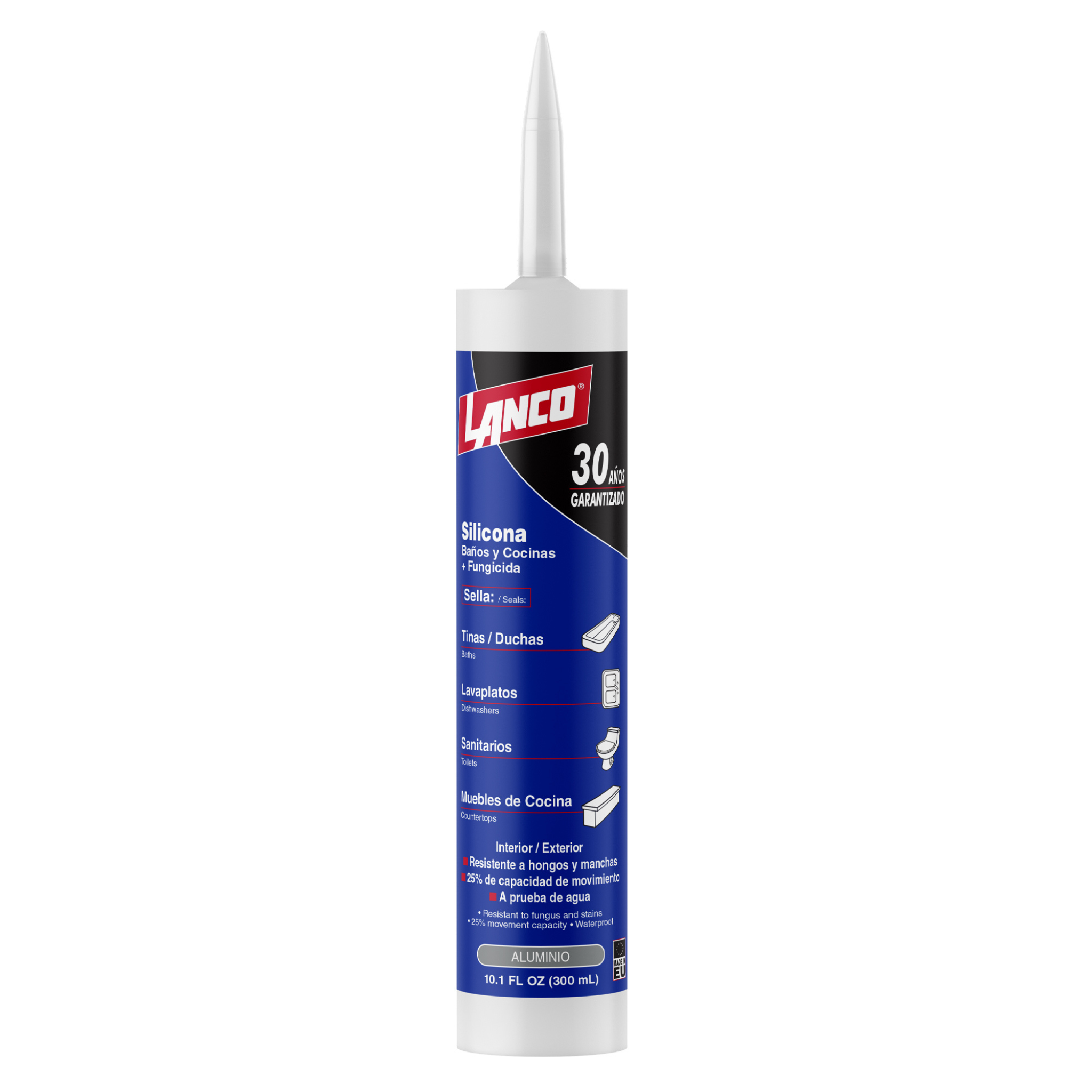 Lanco Silicona Baño y Cocina