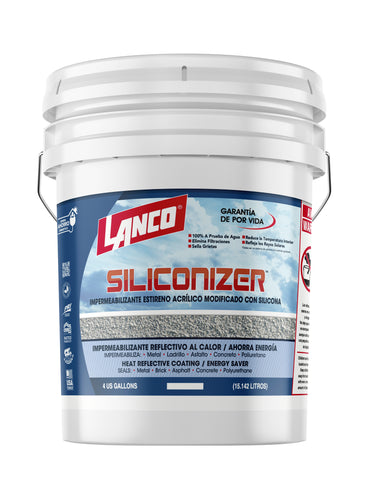 Lanco Sellador de Techos Siliconizer (Disponible en Múltiples Colores)