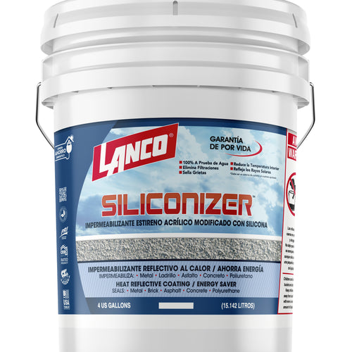 Lanco Sellador de Techos Siliconizer (Disponible en Múltiples Colores)