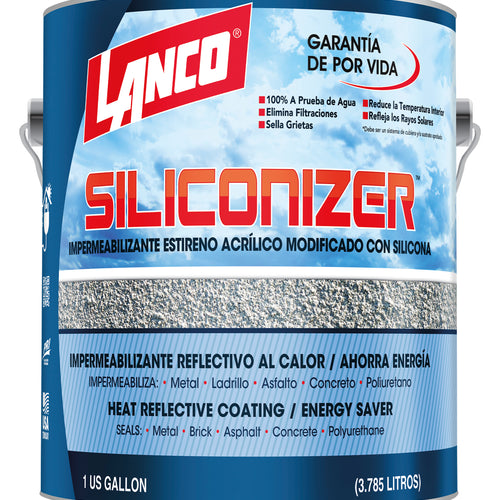 Lanco Sellador de Techos Siliconizer (Disponible en Múltiples Colores)