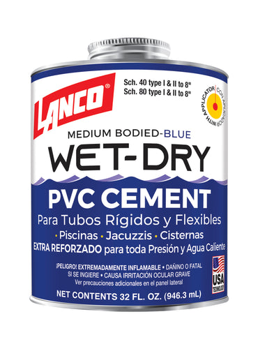 Lanco Wet-Dry Pegamento para PVC