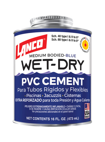 Lanco Wet-Dry Pegamento para PVC