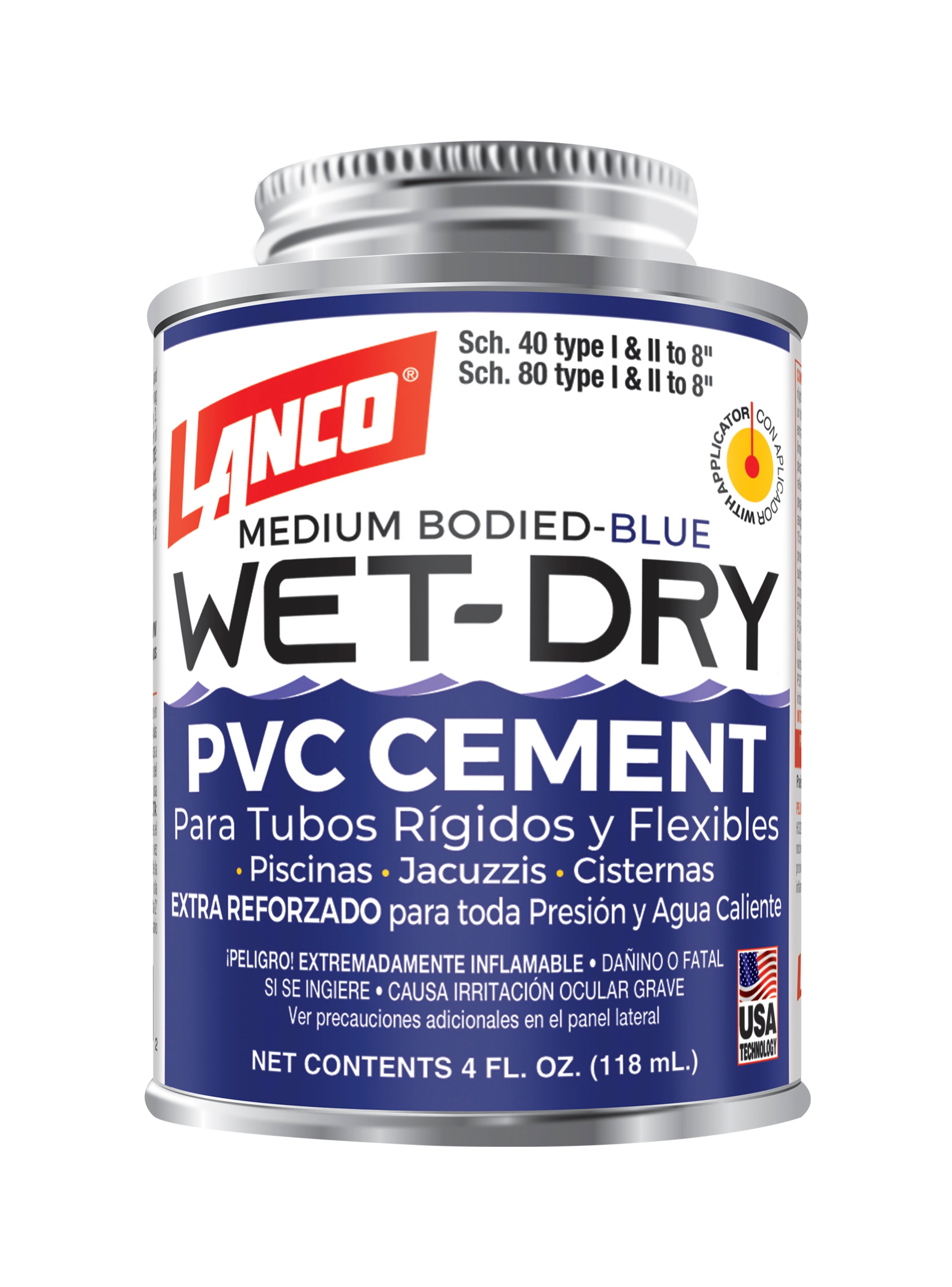 Lanco Wet-Dry Pegamento para PVC