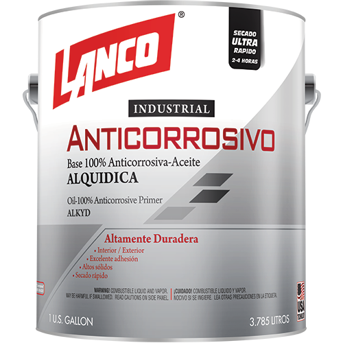 Lanco Anticorrosivo Industrial (Disponible en 6 Colores)