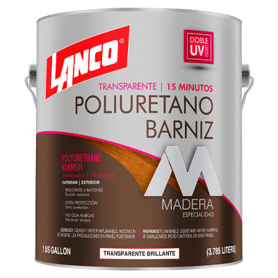Lanco Barniz de Poliuretano (Transparente)
