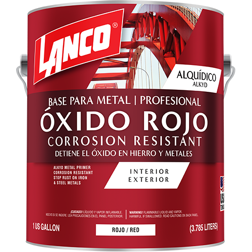 Lanco Anticorrosivo Primer Óxido Rojo