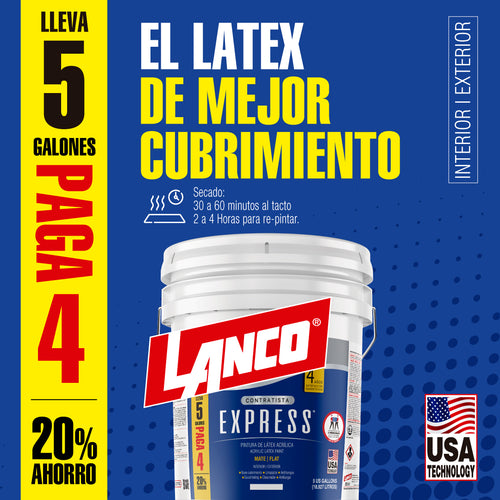 Lanco Látex Express Blanco