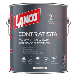 Lanco Esmalte Al Agua Pro Contratista