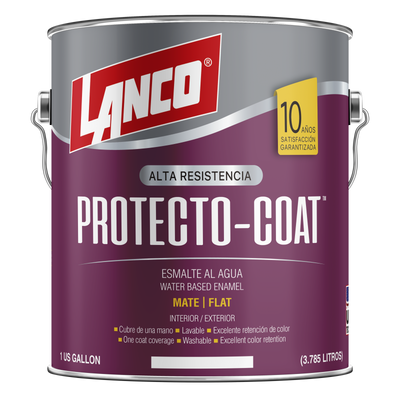 Lanco Esmalte al Agua Protecto Coat