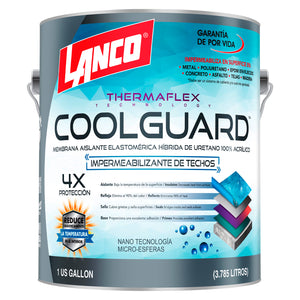 Lanco Sellador de Techos Coolguard (Disponible en 3 Colores)