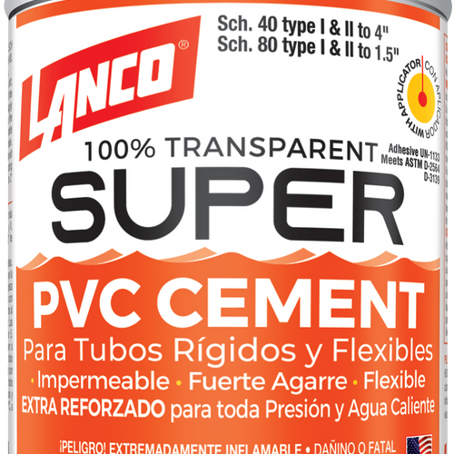 Lanco Super Pegamento para PVC