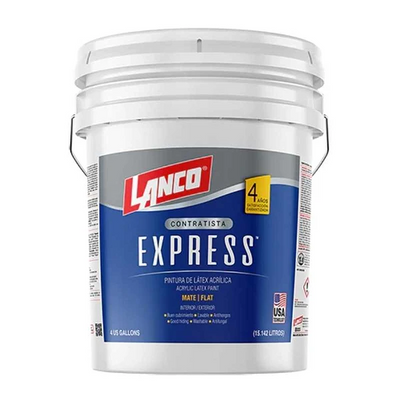 Lanco Látex Express Tineta  4 GL ( Colores Personalizados)