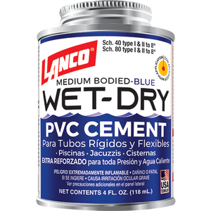 Lanco Wet-Dry Pegamento para PVC