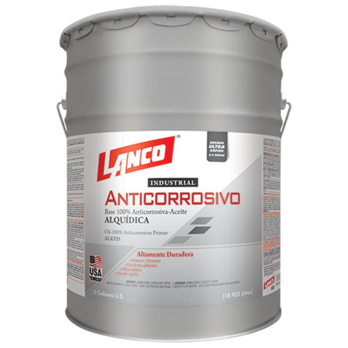 Lanco Anticorrosivo Industrial (Disponible en 6 Colores)