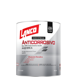 Lanco Anticorrosivo Industrial (Disponible en 6 Colores)